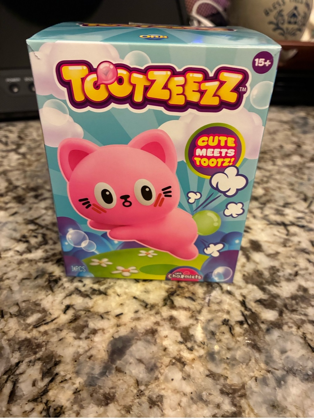 Pink Cute Cat Collectible Toy -